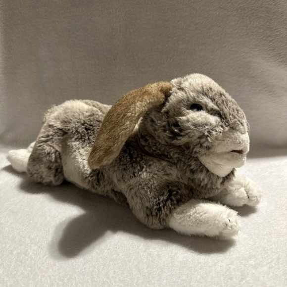 Folkmanis Holland Lop Ear Floppy Bunny‎ Rabbit Puppet Full Body Realistic 16" - Picture 1 of 7